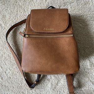 Calvin Klein Garnet backpack purse   Great condition